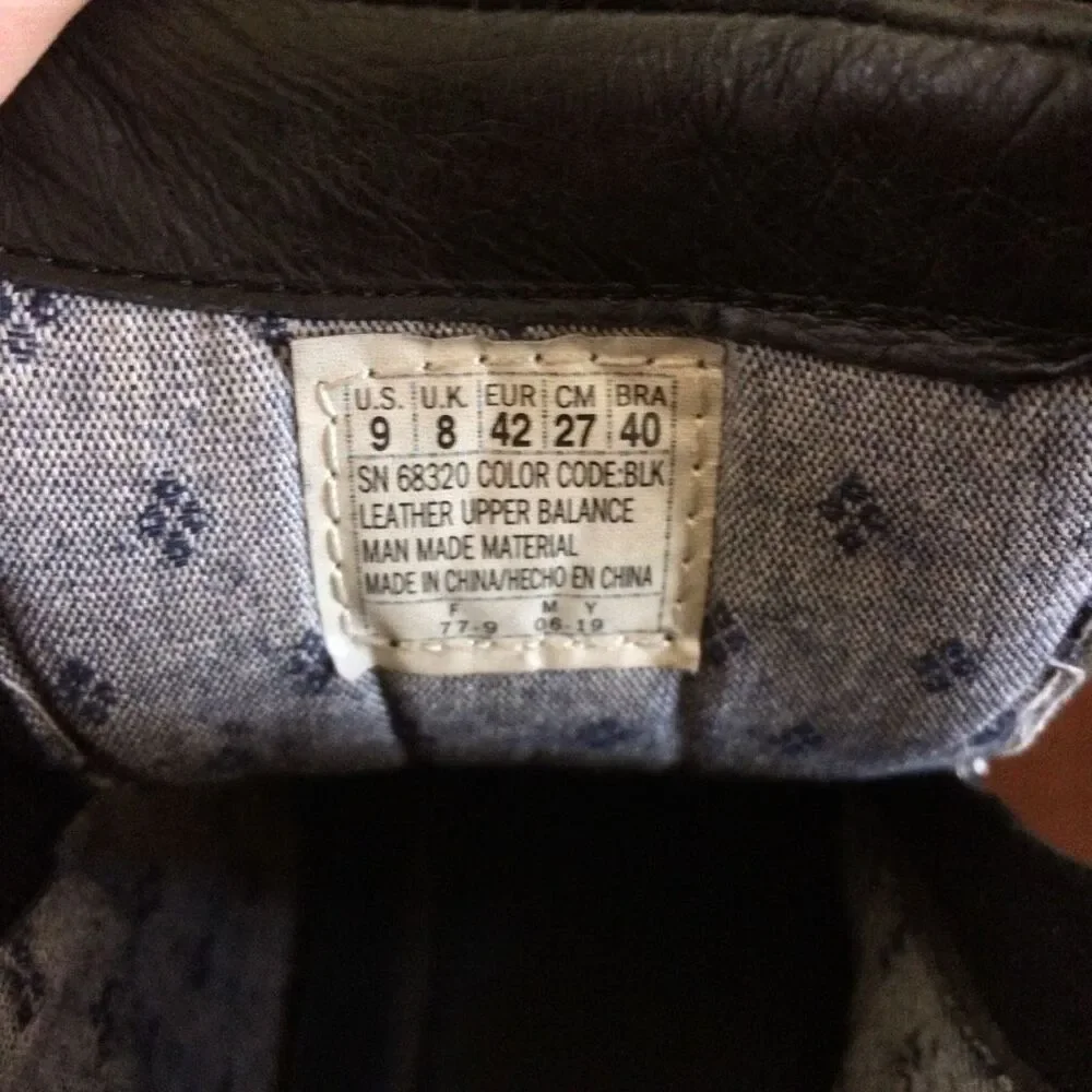 Mark Nason Ottomatic black leather boots 9
